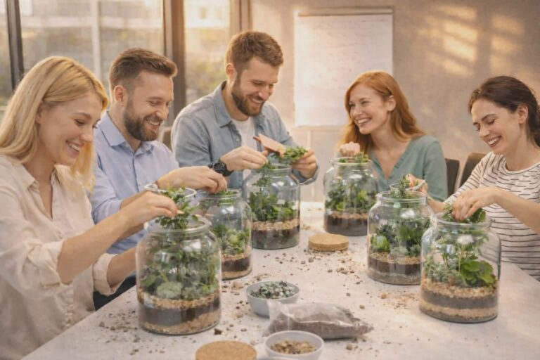 Na czym polegają warsztaty florystyczne dla firm